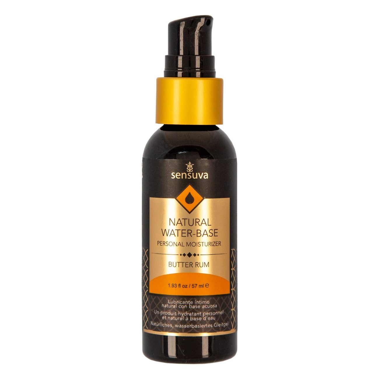 Natural Water-Based Lubricant 1.93 oz in Butter Rum Lubricant - Tophatter Daily Deals