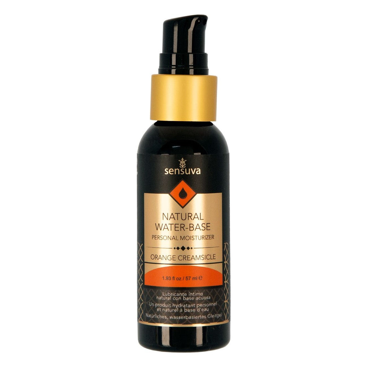 Natural Water-Based Lubricant 1.93 oz in Orange Creamsicle Lubricant - Tophatter Daily Deals