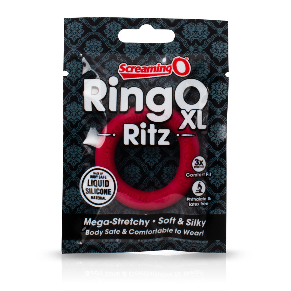 RingO Ritz XL (Black) Cockring > Cock Ring > Single - Tophatter Daily Deals