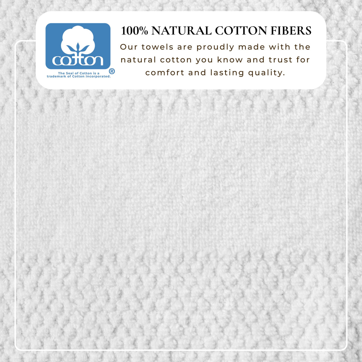 100% Cotton Woven Texture Bath Towel Set - Marbella Collection Bath - Tophatter Daily Deals
