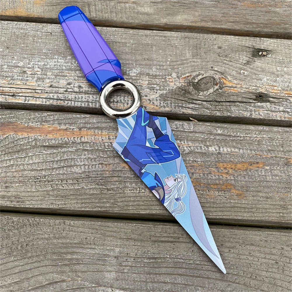 Val Game Knife Handicrafts Metal Game Skin Knife Gamer Gift - Tophatter Daily Deals