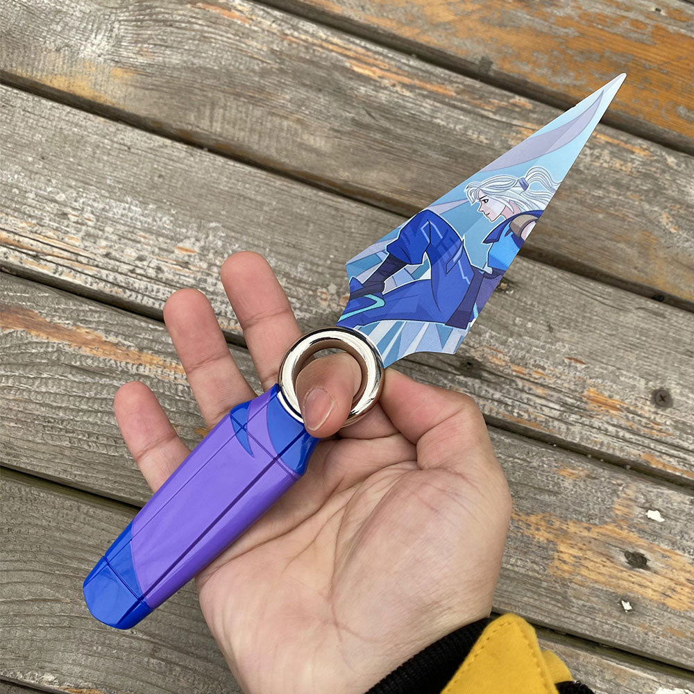 Go Volume No 1 Knife Jett Kunai Life Size Blunt Metal Replica - Tophatter Daily Deals
