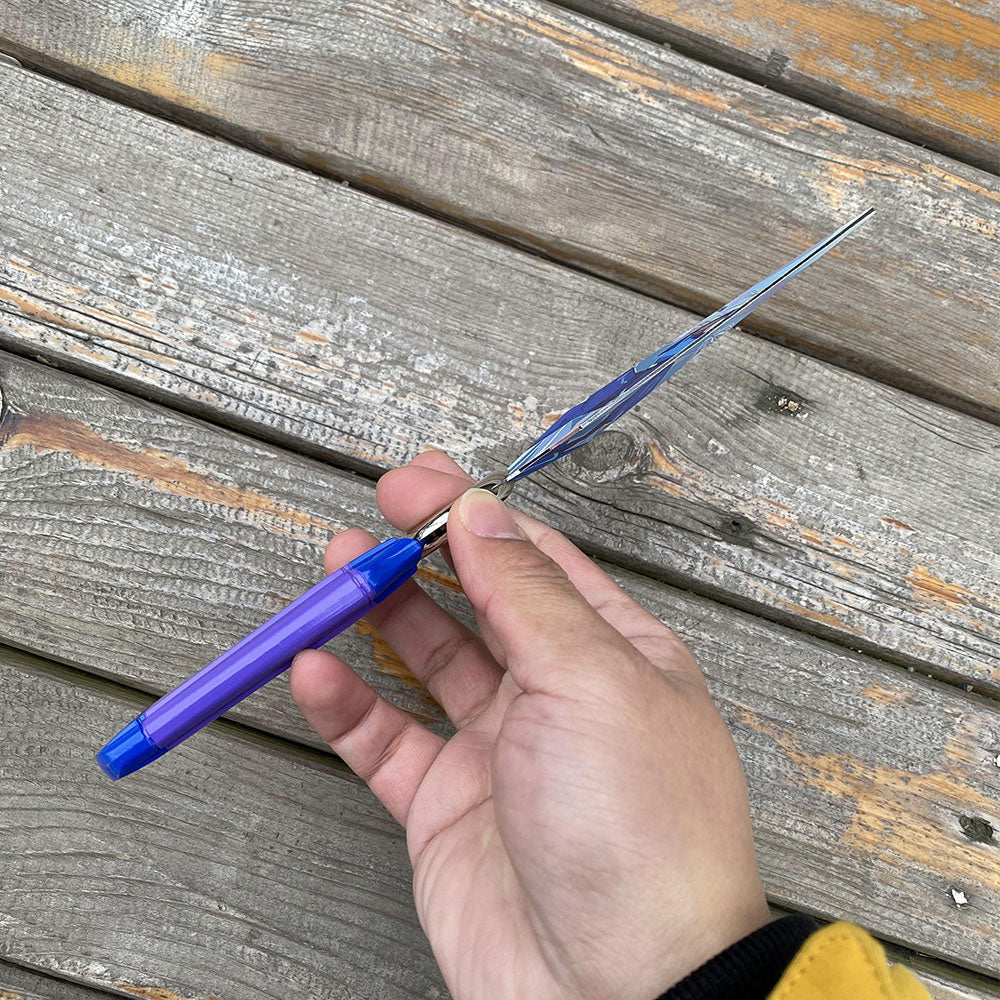 Go Volume No 1 Knife Jett Kunai Life Size Blunt Metal Replica - Tophatter Daily Deals