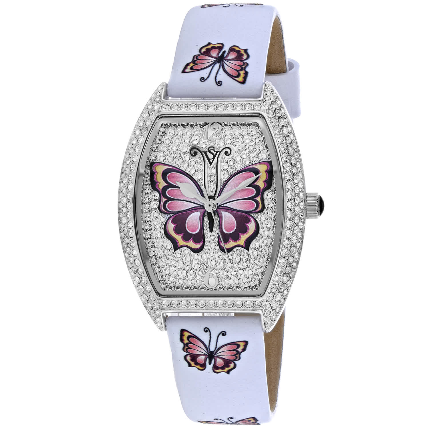 Christian Van Sant Women's Papillon // CV4871 Silver Watches - Tophatter Daily Deals