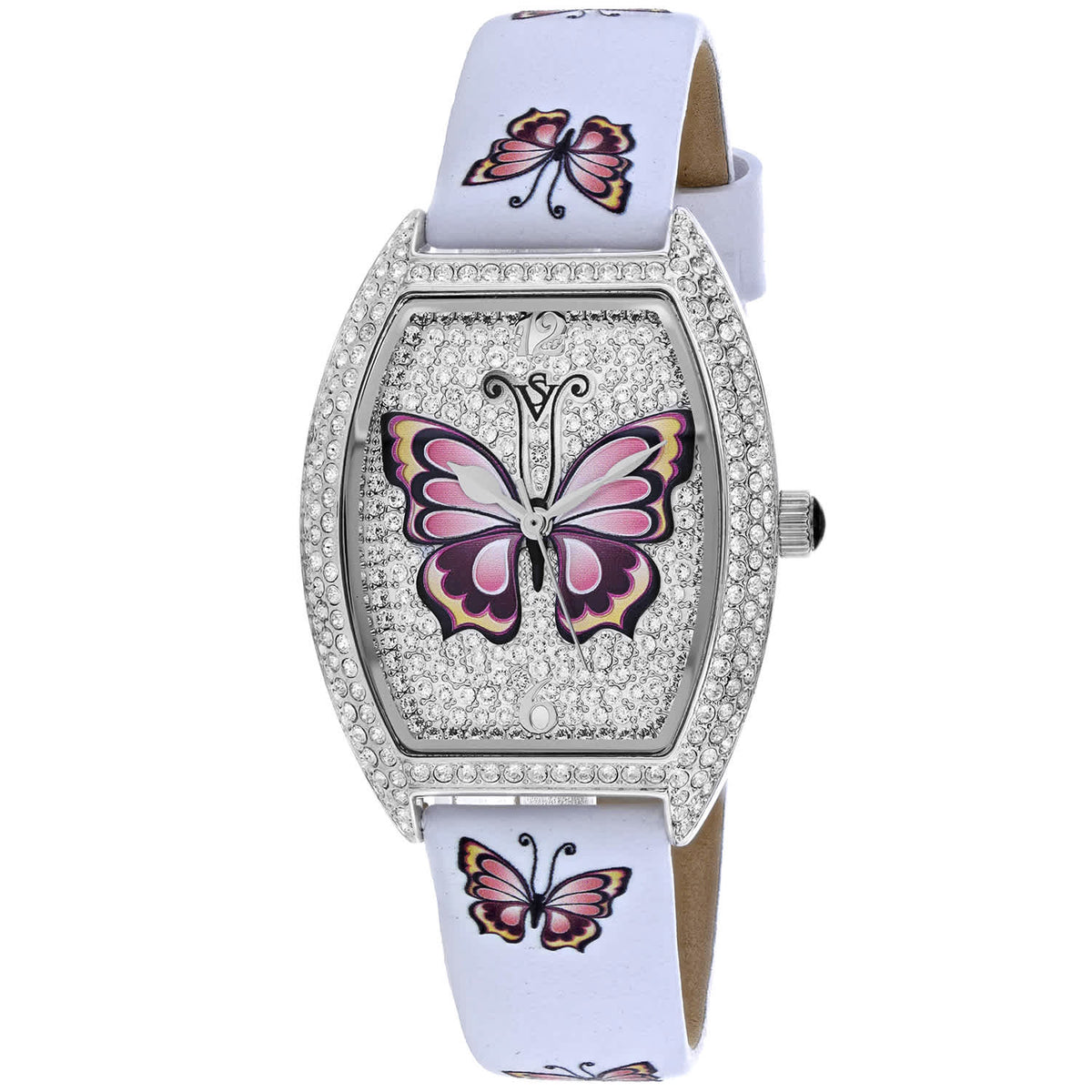 Christian Van Sant Women's Papillon // CV4871 Silver Watches - Tophatter Daily Deals