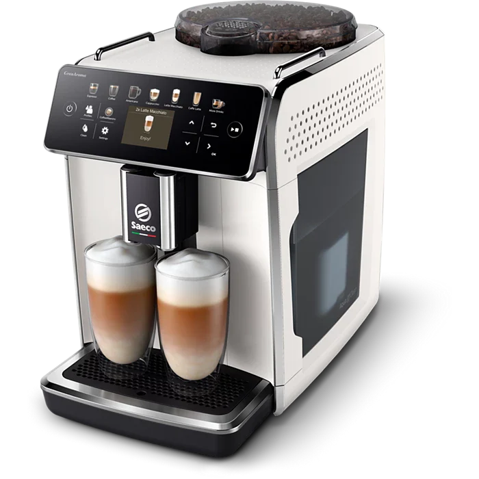 SAECO GRANAROMA SM6580 ESPRESSO MACHINE-WHITE - Tophatter's Army Deals EXPENSES - Tophatter Daily Deals