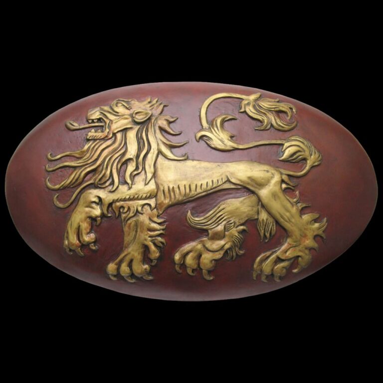 Valyrian Steel Game of Thrones - Lannister Shield Shield - Tophatter Daily Deals