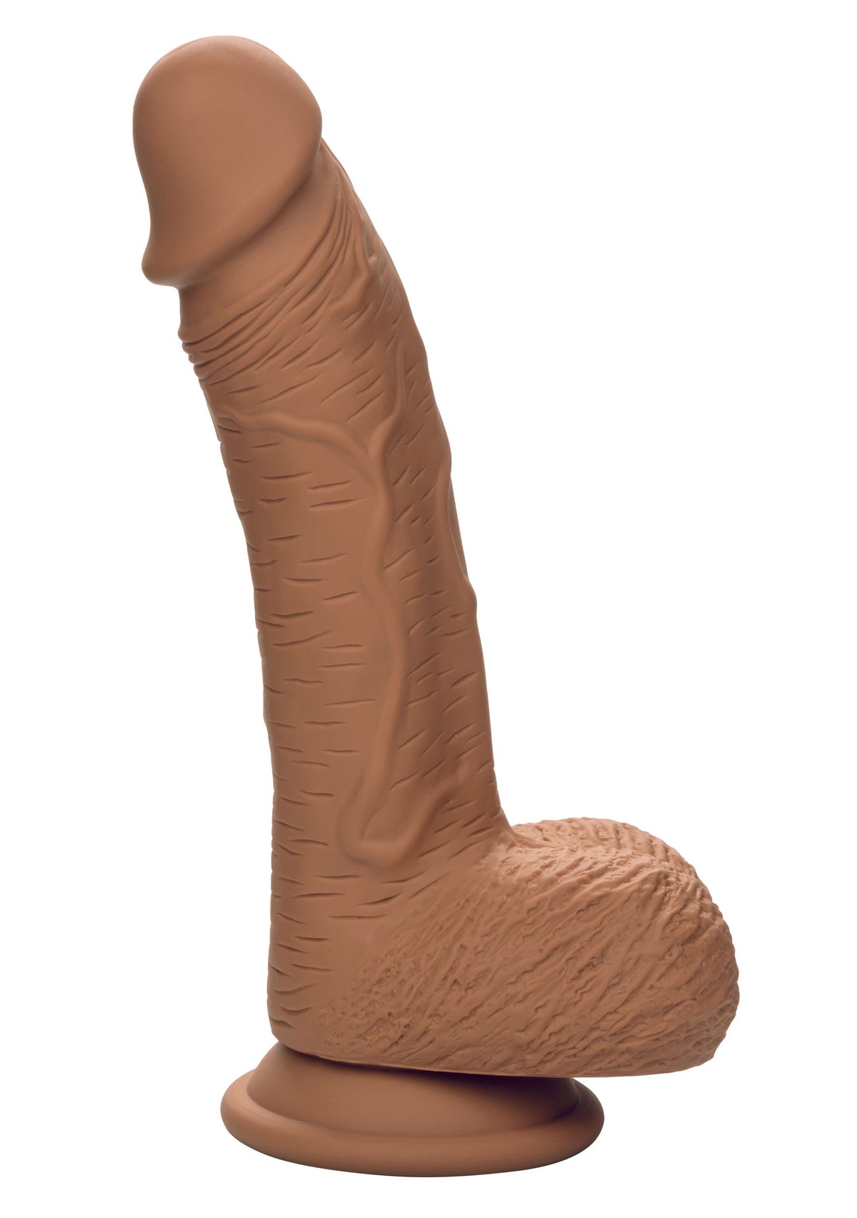 Dual Density Silicone Studs 6.25 Inch Brown > Dildos > Realistic Dildos - Tophatter Daily Deals
