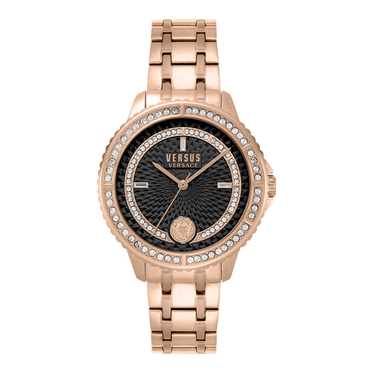 Versus Versace Montorgueil Crystal Watch Rosegold Watches - Tophatter Daily Deals