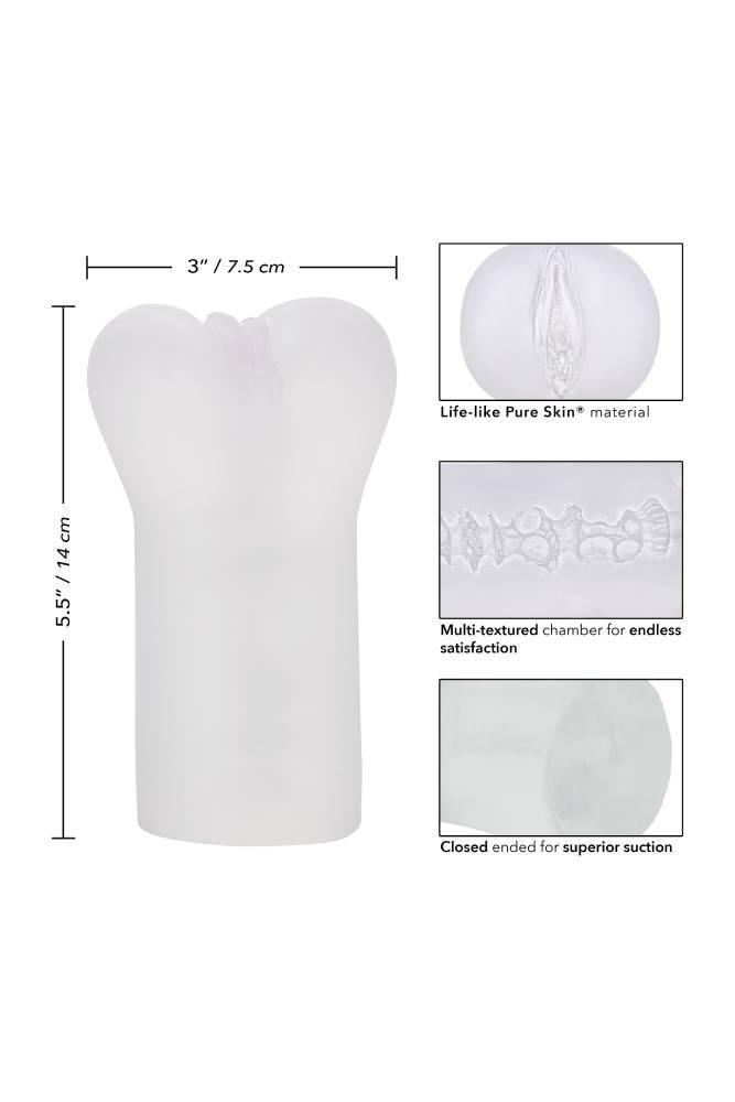 Cal Exotics - Boundless - Vulva Stroker - Frost Sex Toy - Tophatter Daily Deals