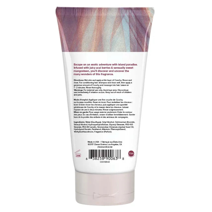 Coochy Island Paradise Shave Cream – 3.4 Oz Moisturizing Shave Cream > Essentials > Bath & Body - Tophatter Daily Deals