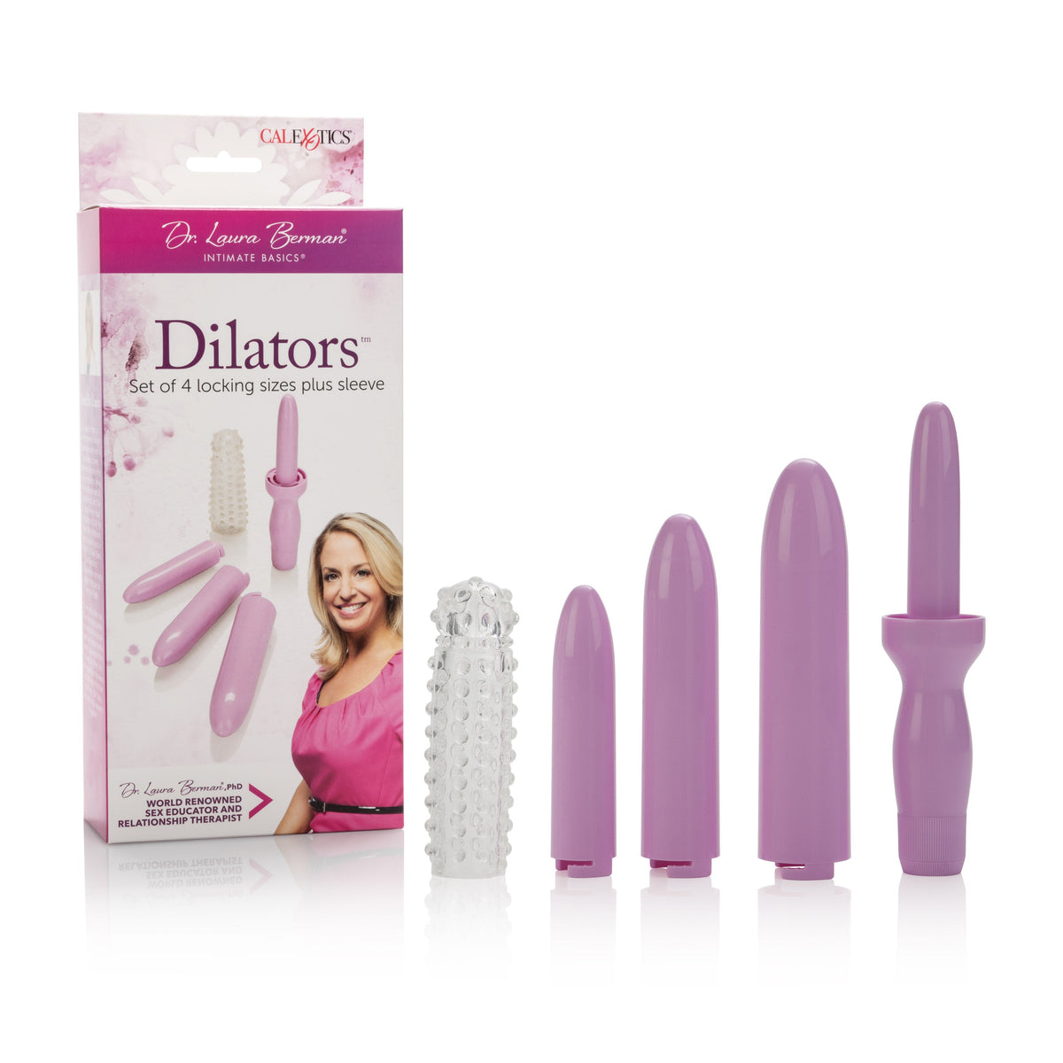 Dr. Laura Berman Intimate Basics Dilator Set – Body Safe ABS Vibrating Massager Dilator Set > Sex Toys > Dilators - Tophatter Daily Deals