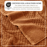 Cotton Diamond Waffle Weave Bath Towel Set - Grayson Collection Bath - Tophatter Daily Deals