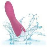 Uncorked Pinot Pink Silicone Massager with 10 Speeds and Rechargeable > Vibrators > Standard Vibrators - Tophatter Daily Deals