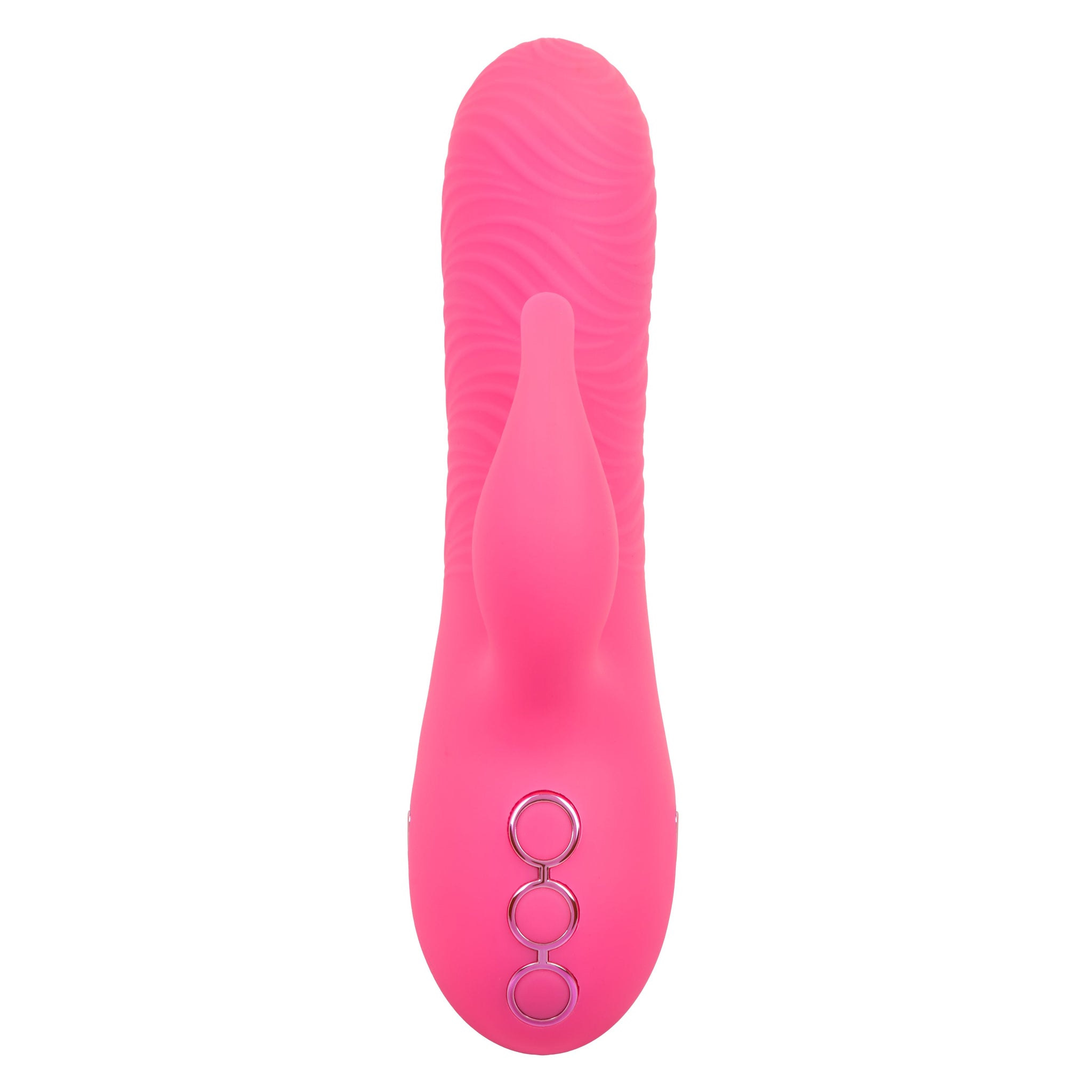 California Dreaming Sacramento Sweetie Pink Dual Stimulator with Rotating Beads and 10 Vibration Modes > Vibrators > Ladies > Rabbit - Tophatter Daily Deals