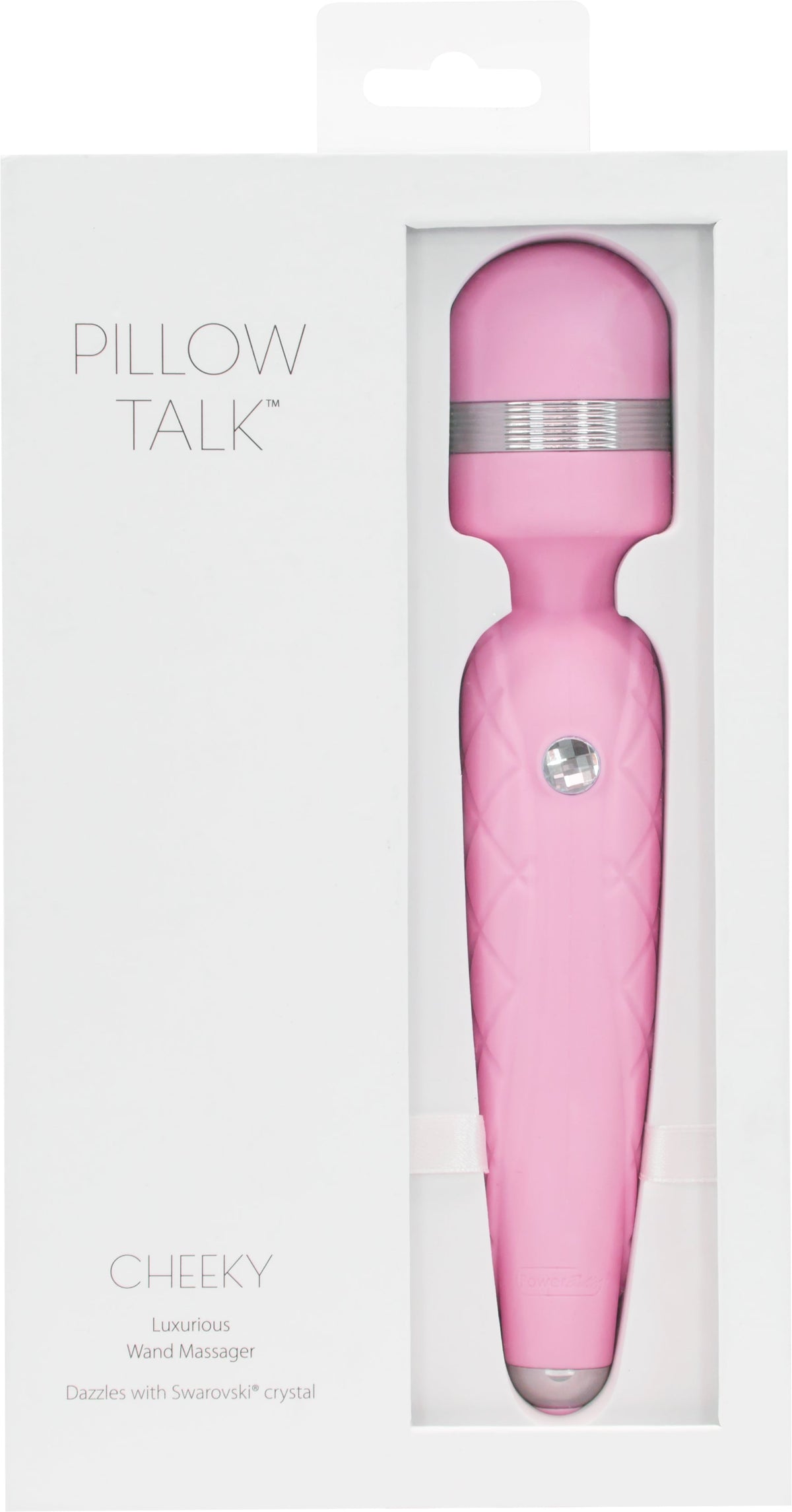 Pillow Talk Cheeky Wand – Luxury Wand Vibrator with Swarovski Crystal > Sex Toys > Massage Wands - Tophatter Daily Deals