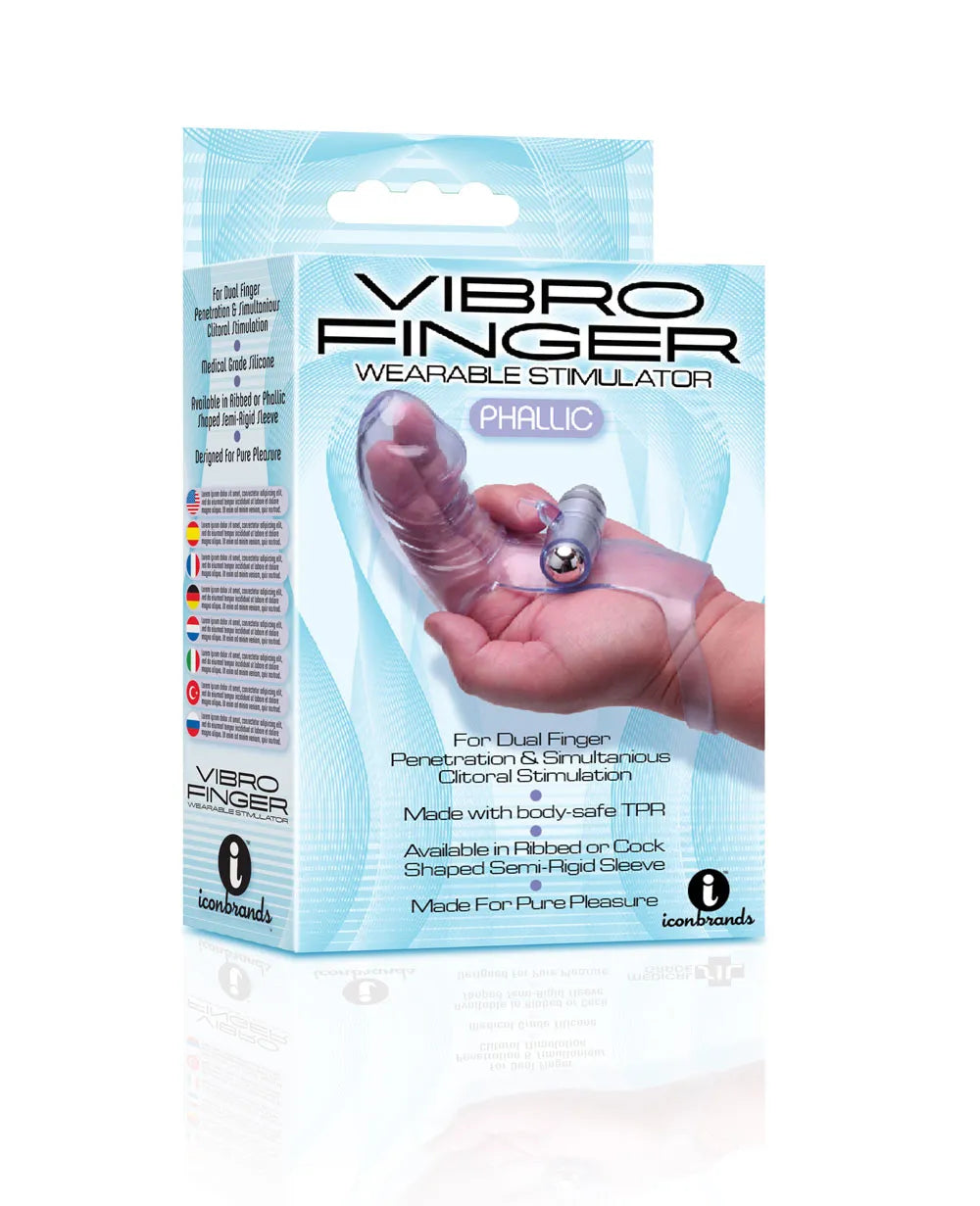 Vibro Finger Wearable Stimulator – Flexible Dual-Finger Vibrator > Vibrators > Finger Vibrators - Tophatter Daily Deals