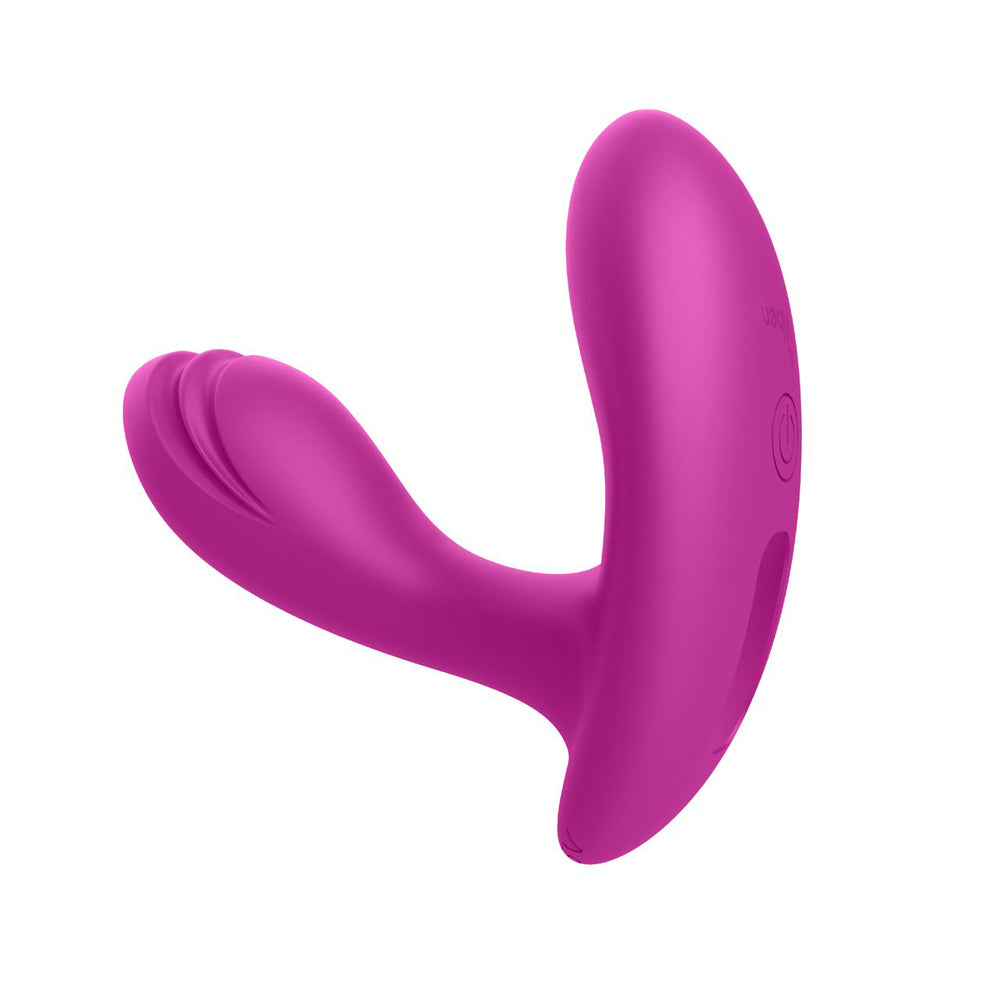 Epiphany Clitoral Rollerball Panty Vibe (Berry) – Remote-Controlled Dual Motor Panty Vibrator > Sex Toys For Ladies > Panty Vibes - Tophatter Daily Deals
