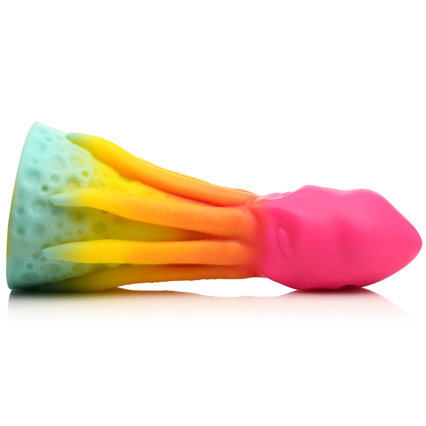 Creature Cocks King Kraken (Rainbow) Silicone Dildo 8.1 Inches – Premium Flexible Dildo > Dildos > Fantasy - Tophatter Daily Deals