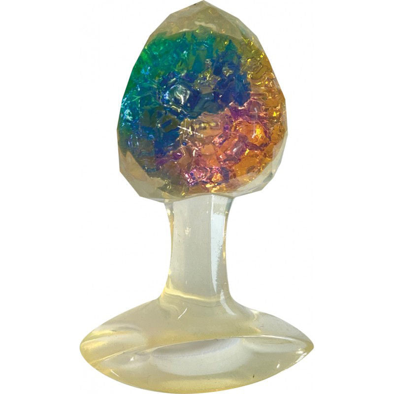 Cotton Candy Joy Gems Sapphire Butt Plug With Gemstone Design > Anal Range > Jewel Butt Plugs - Tophatter Daily Deals
