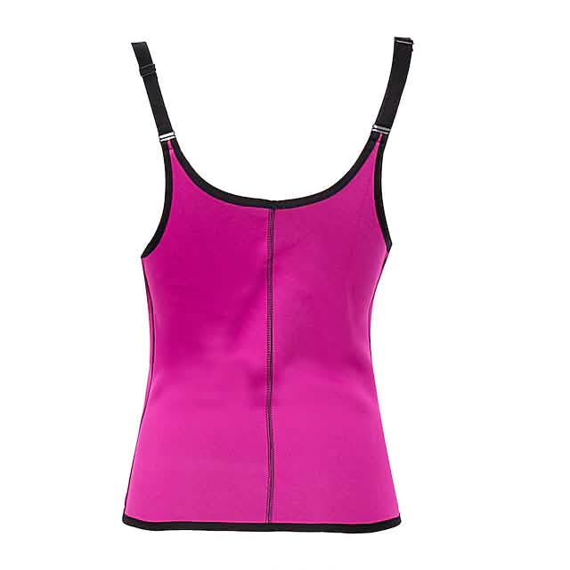 Waist Trainer Vest Body Shaper Sweat Waist Trainer Corset Fitness & Exercise - Tophatter Daily Deals
