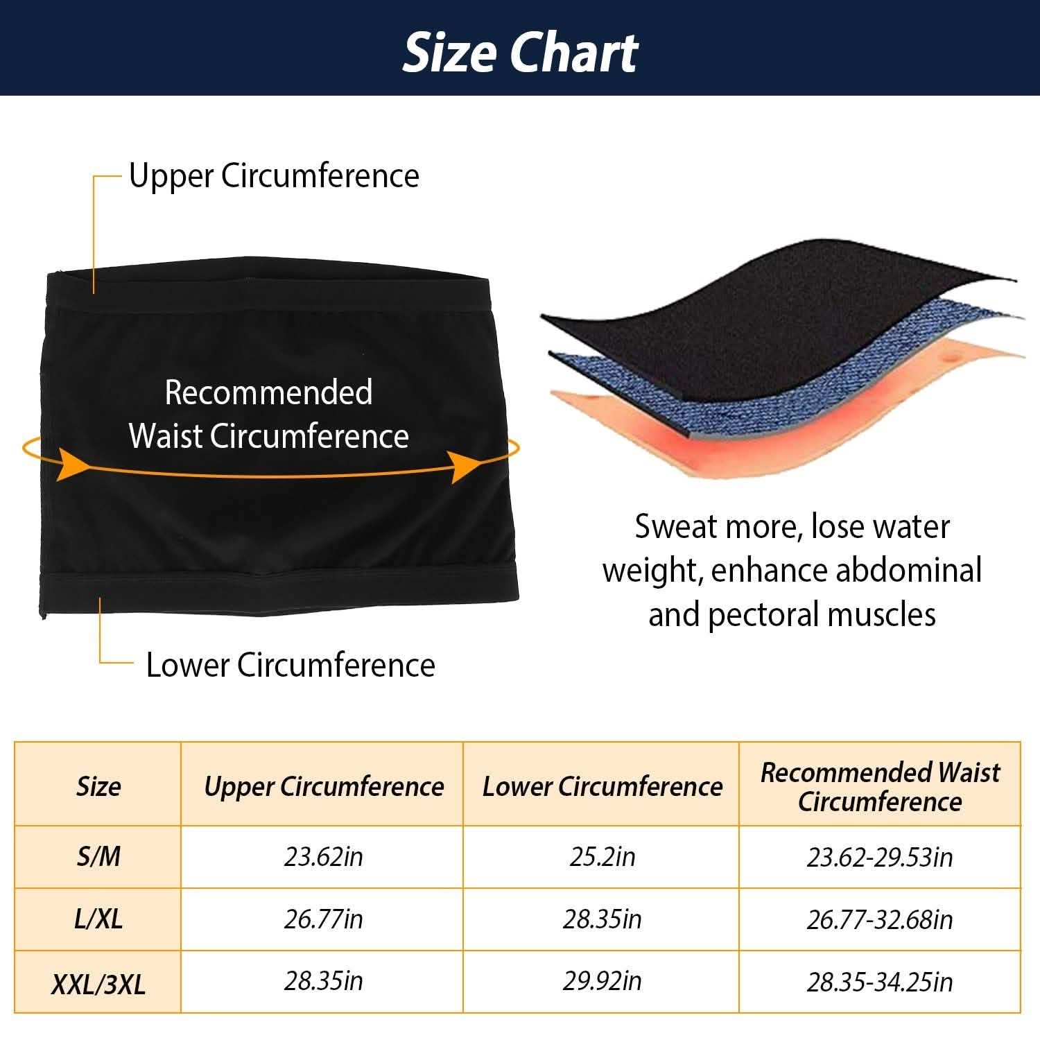 Waist Trimmer Women Sauna Sweat Wraps Waist Slimming Trainer Belt Fitness & Exercise - Tophatter Daily Deals