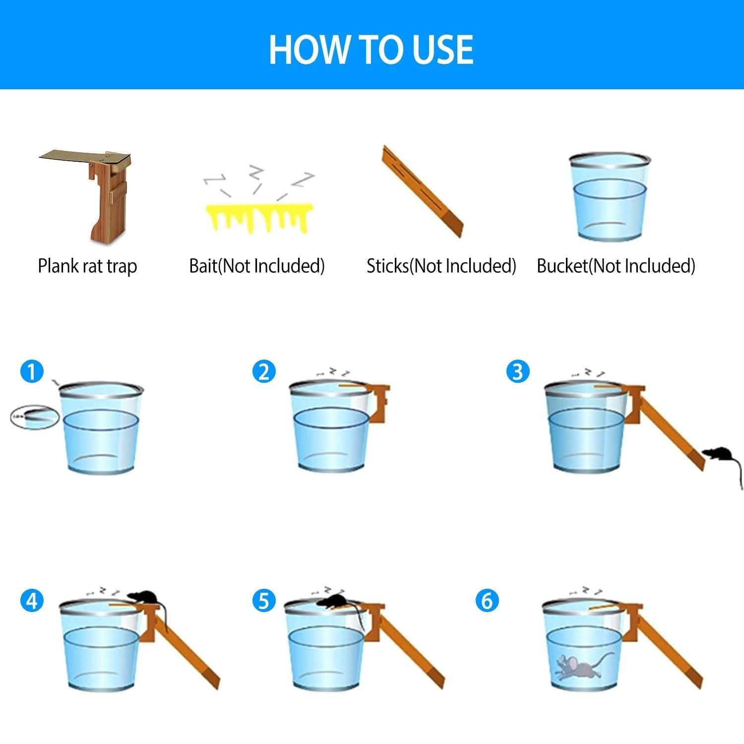 Walk the Plank Mouse Trap Reusable Pest Control - Tophatter Daily Deals