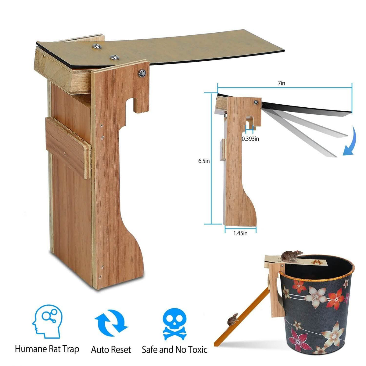 Walk the Plank Mouse Trap Reusable Pest Control - Tophatter Daily Deals