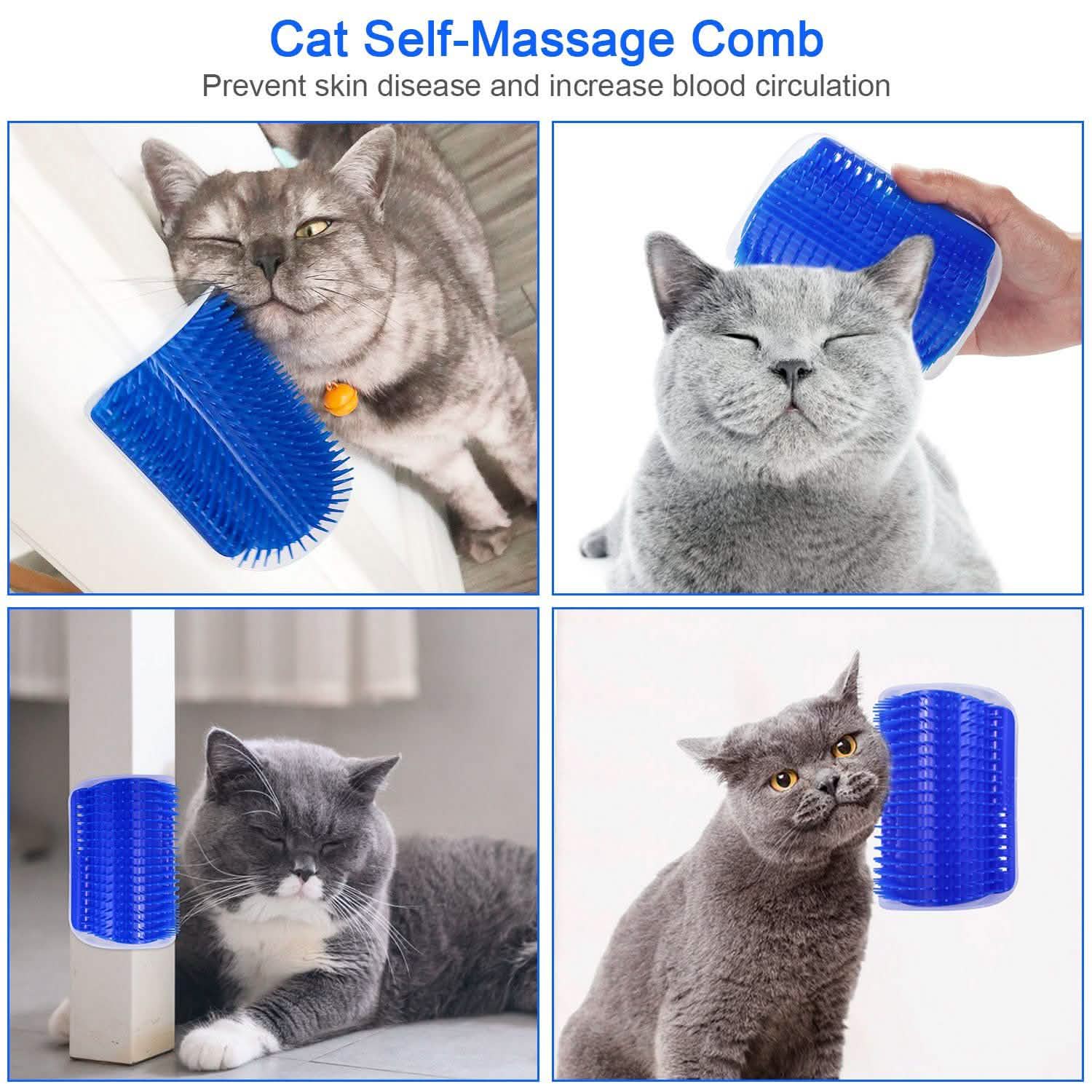 Wall Corner Massage Comb Pet Supplies - Tophatter Daily Deals
