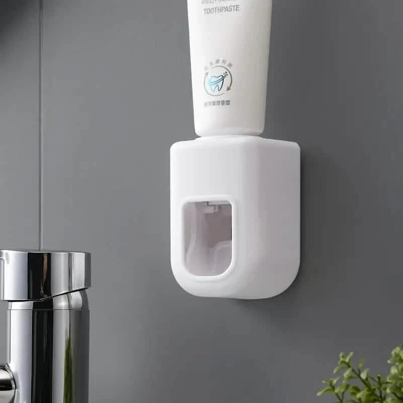 Wall Mounted Automatic Toothpaste Squeezer Bath - Tophatter Daily Deals