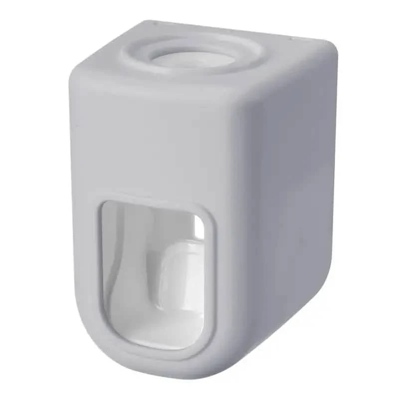 Wall Mounted Automatic Toothpaste Squeezer Gray Bath - Tophatter Daily Deals