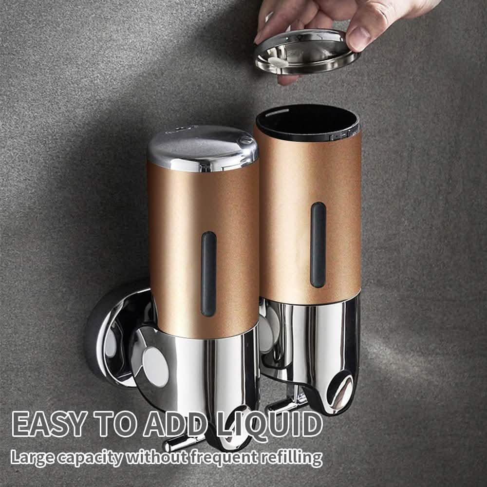 Wall Mounted Bathroom Shower Pump Dispenser Bath - Tophatter Daily Deals