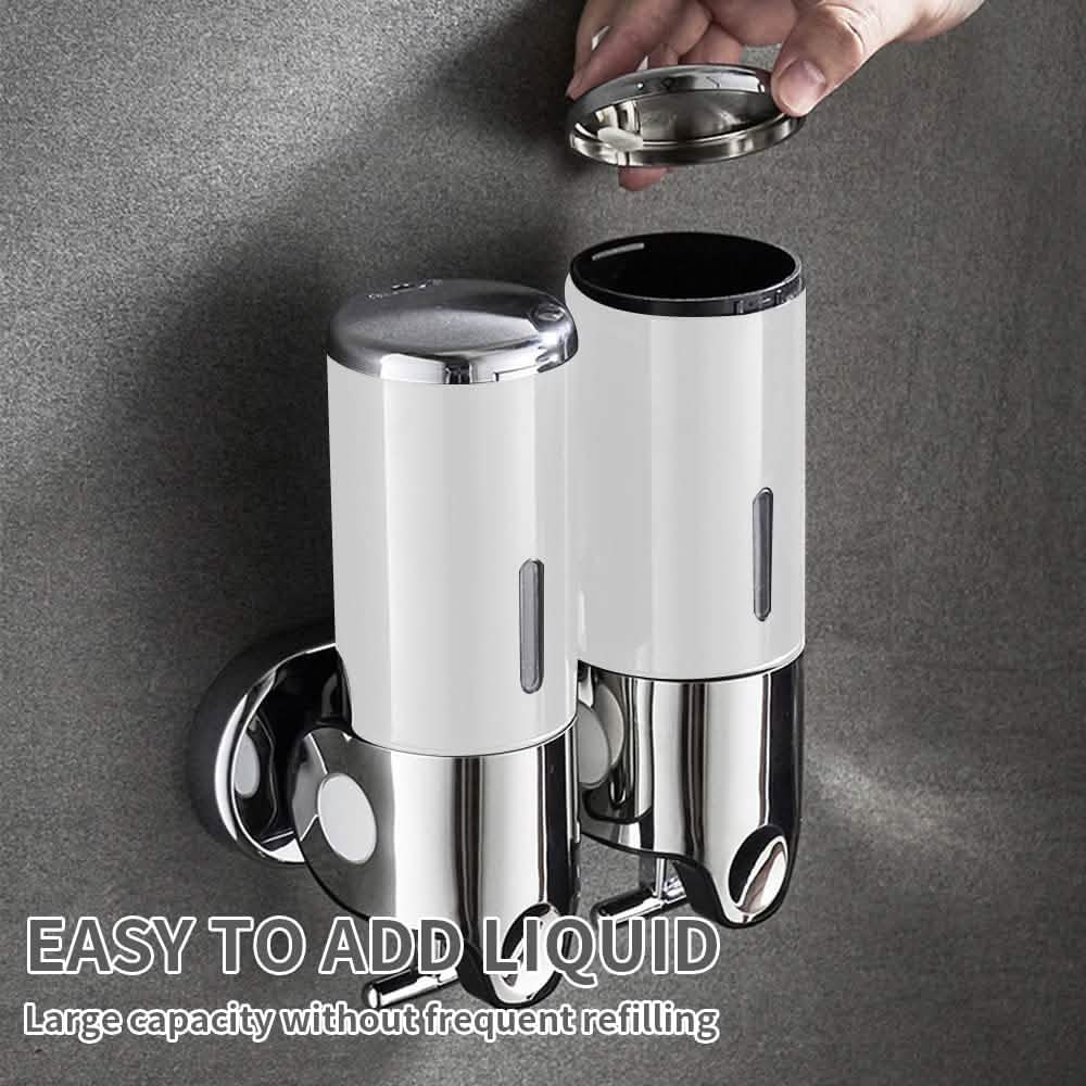 Wall Mounted Bathroom Shower Pump Dispenser Bath - Tophatter Daily Deals