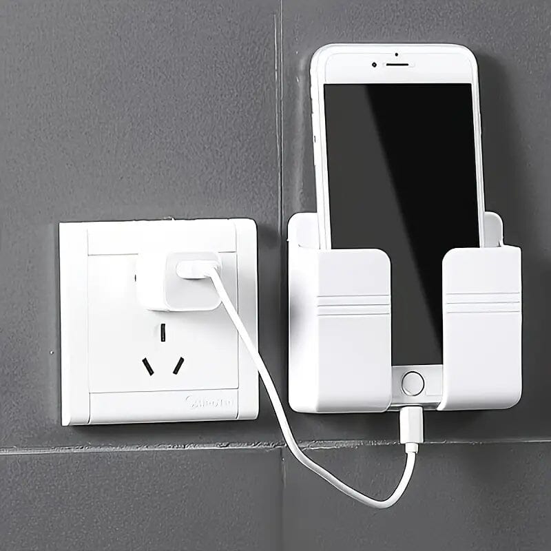 Wall-Mounted Phone Charging Holder Phone Holder - Tophatter Daily Deals