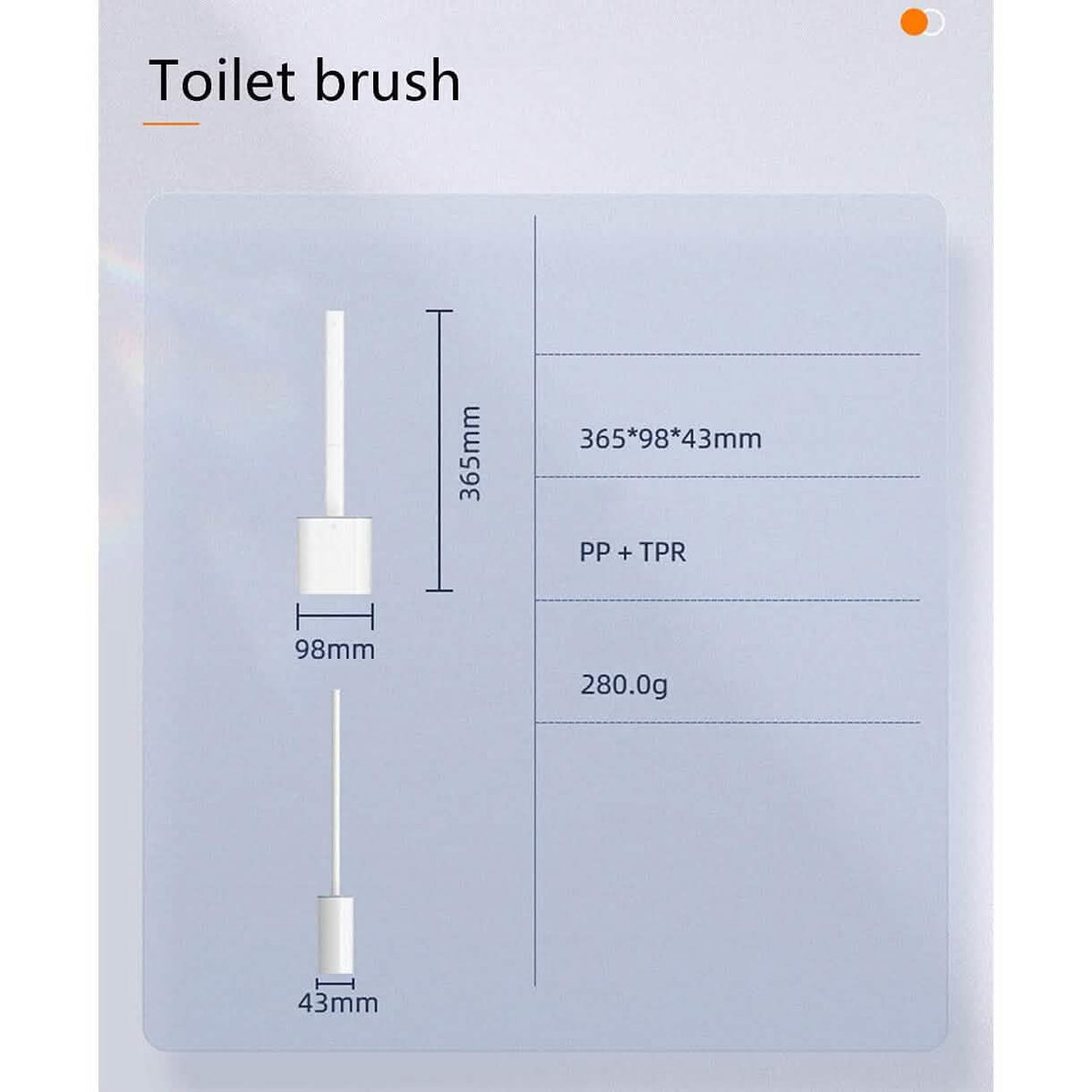 Wall Mounted Silicone Bathroom Brush and Holder Set Bath - Tophatter Daily Deals