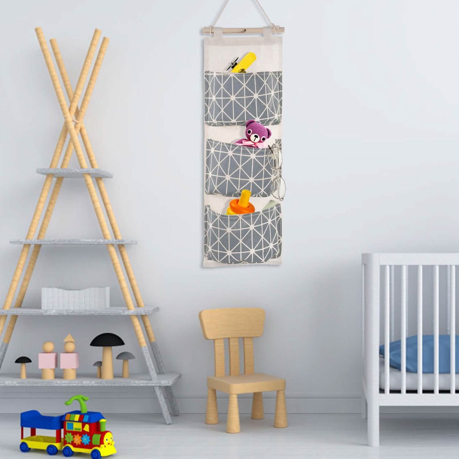 Wall Mounted Storage Bag Door Closet Storage & Organization - Tophatter Daily Deals