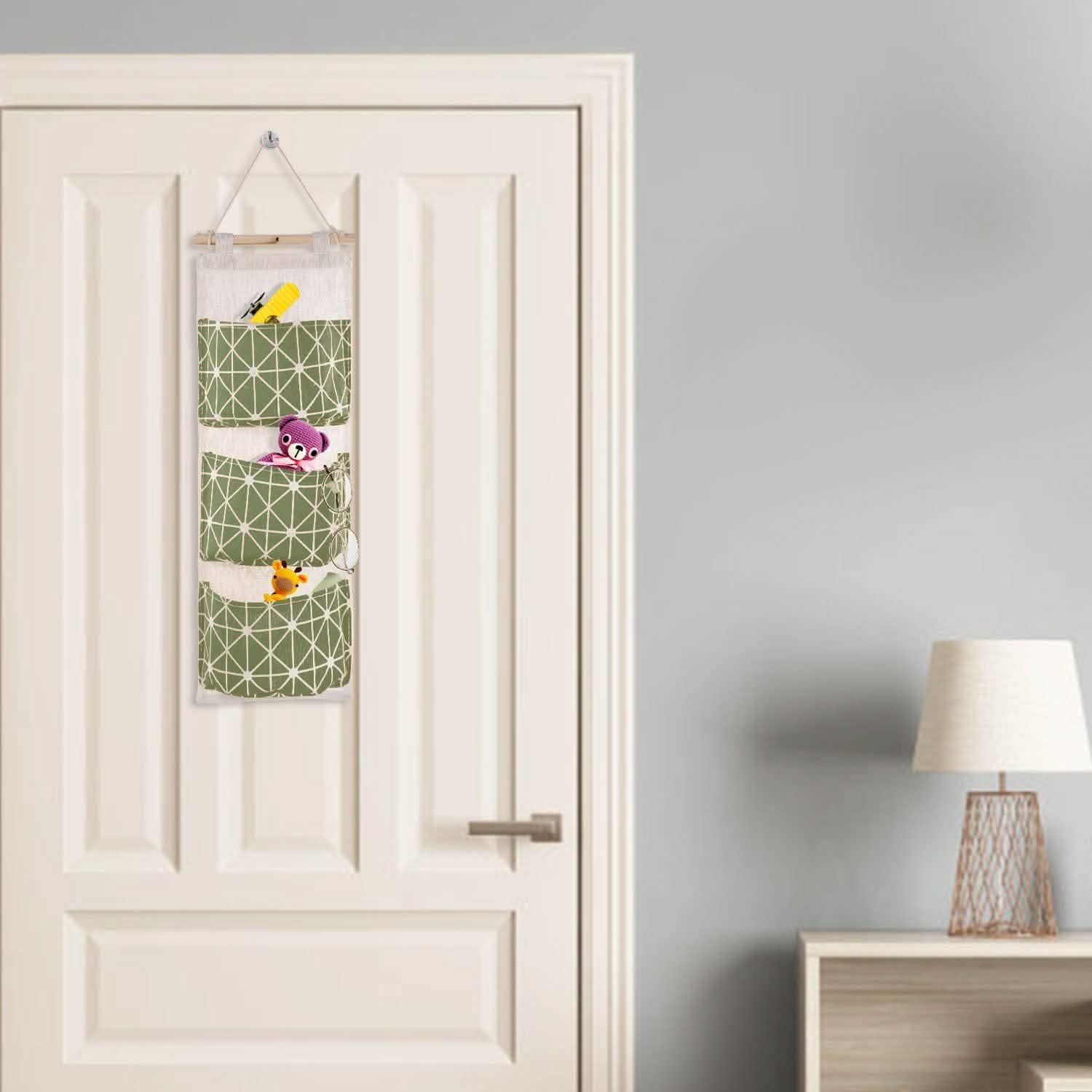 Wall Mounted Storage Bag Door Closet Storage & Organization - Tophatter Daily Deals