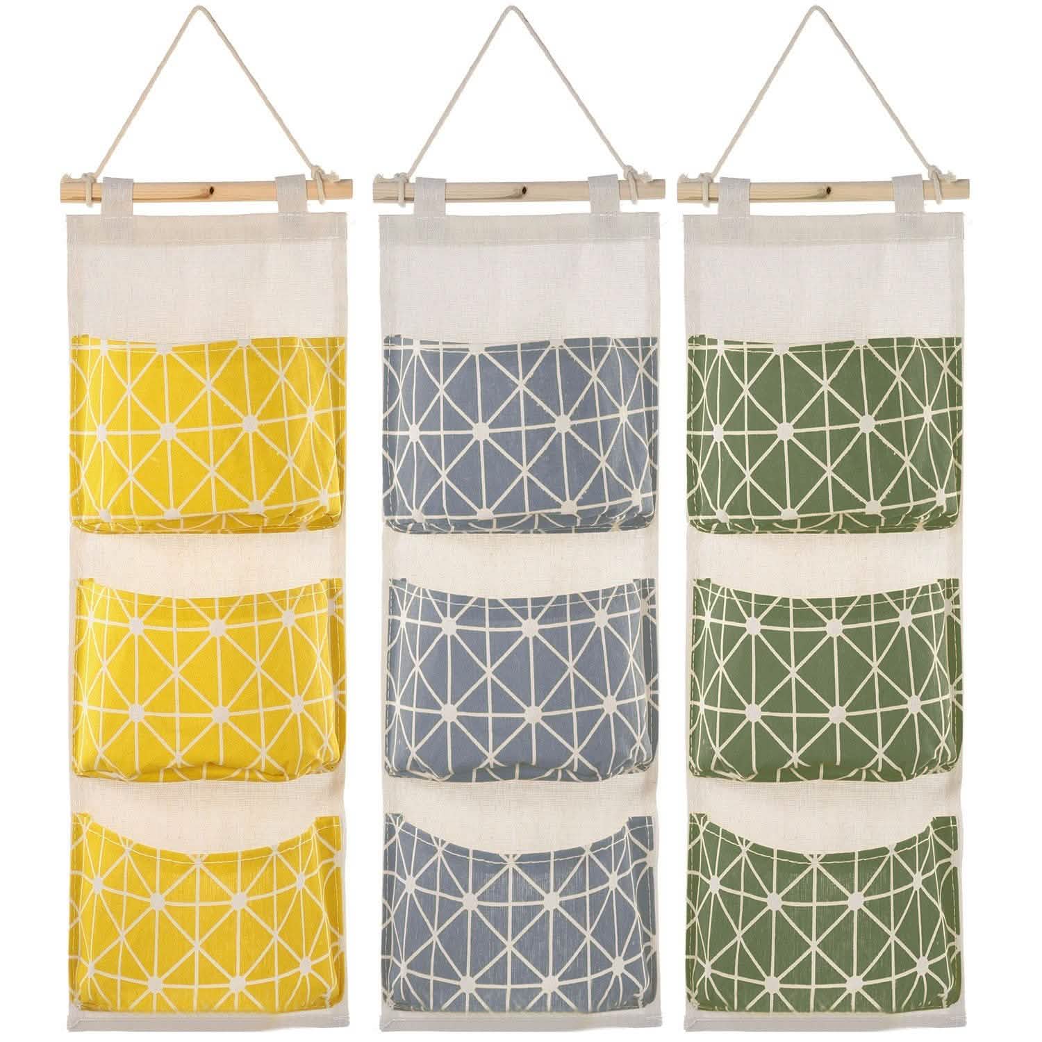 Wall Mounted Storage Bag Door Closet Storage & Organization - Tophatter Daily Deals