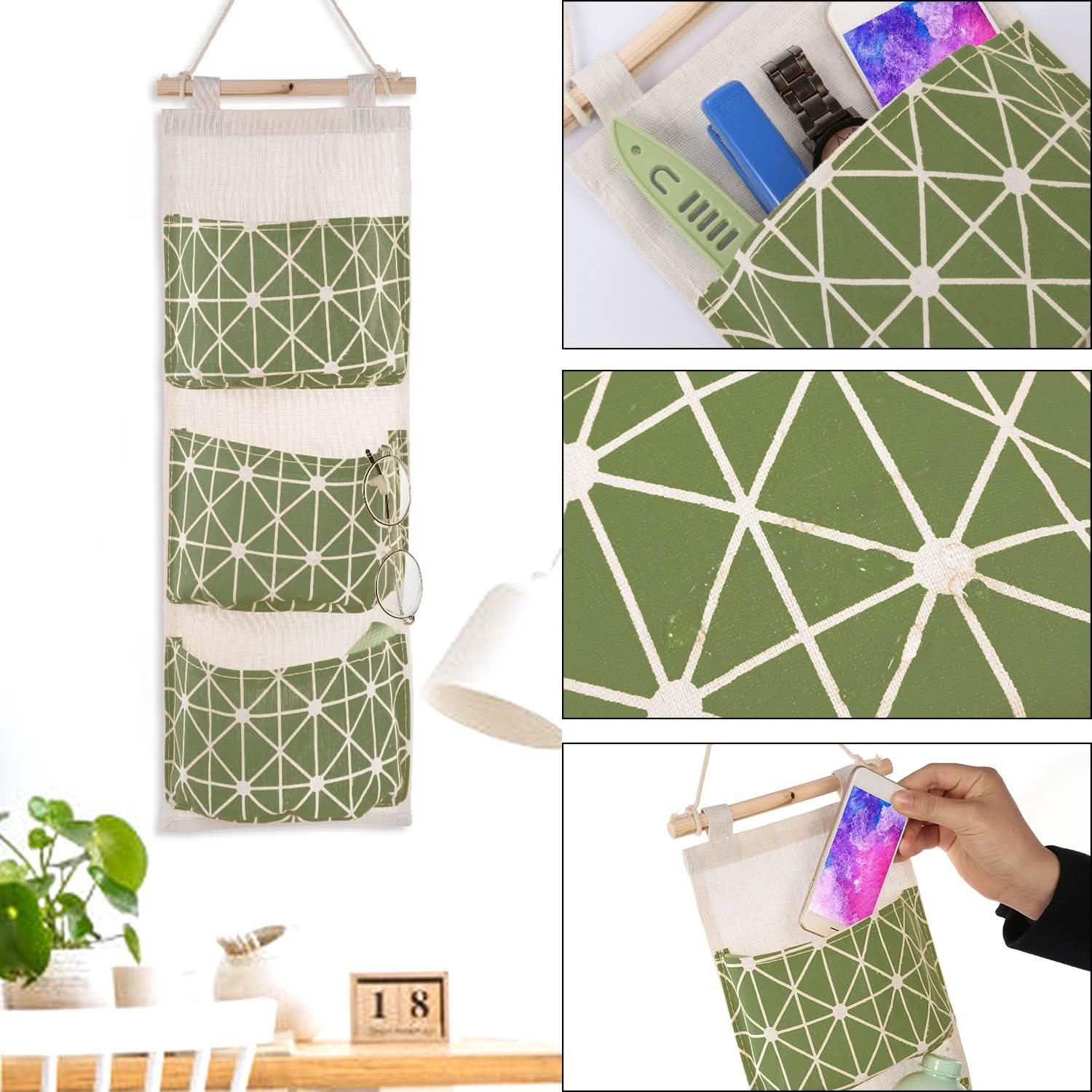 Wall Mounted Storage Bag Door Closet Storage & Organization - Tophatter Daily Deals