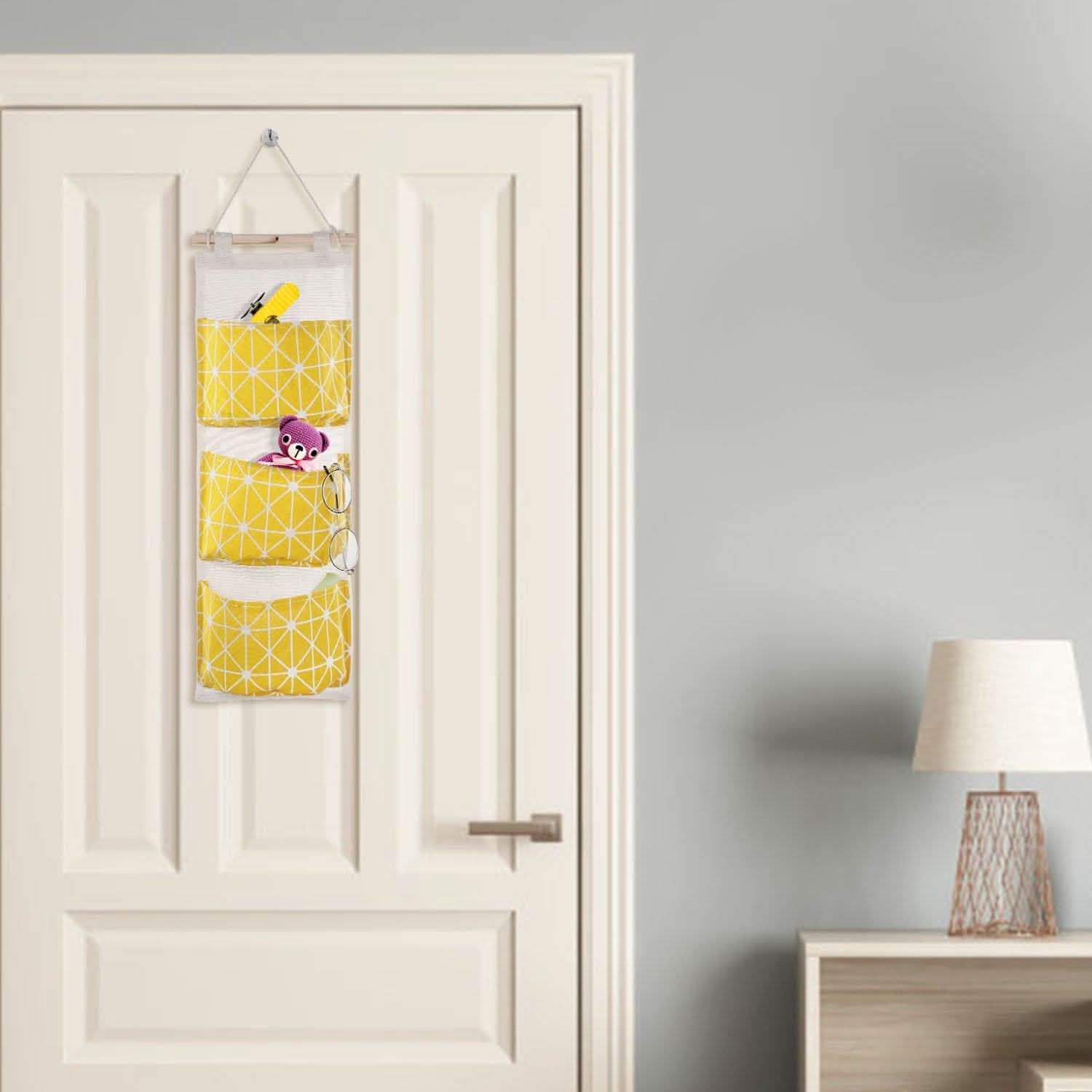 Wall Mounted Storage Bag Door Closet Storage & Organization - Tophatter Daily Deals