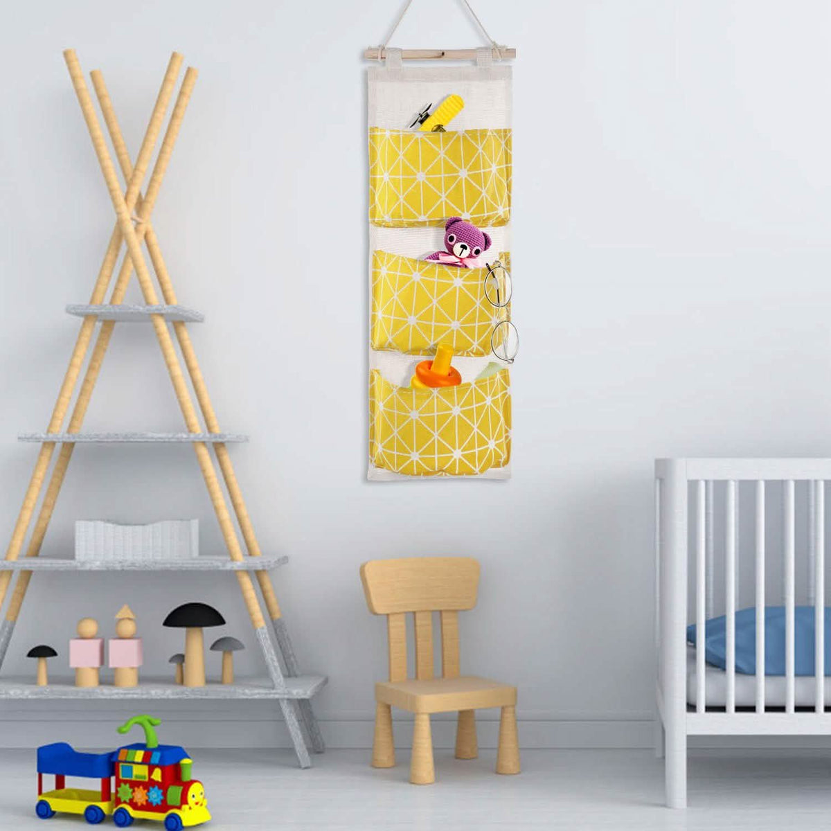 Wall Mounted Storage Bag Door Closet Storage & Organization - Tophatter Daily Deals