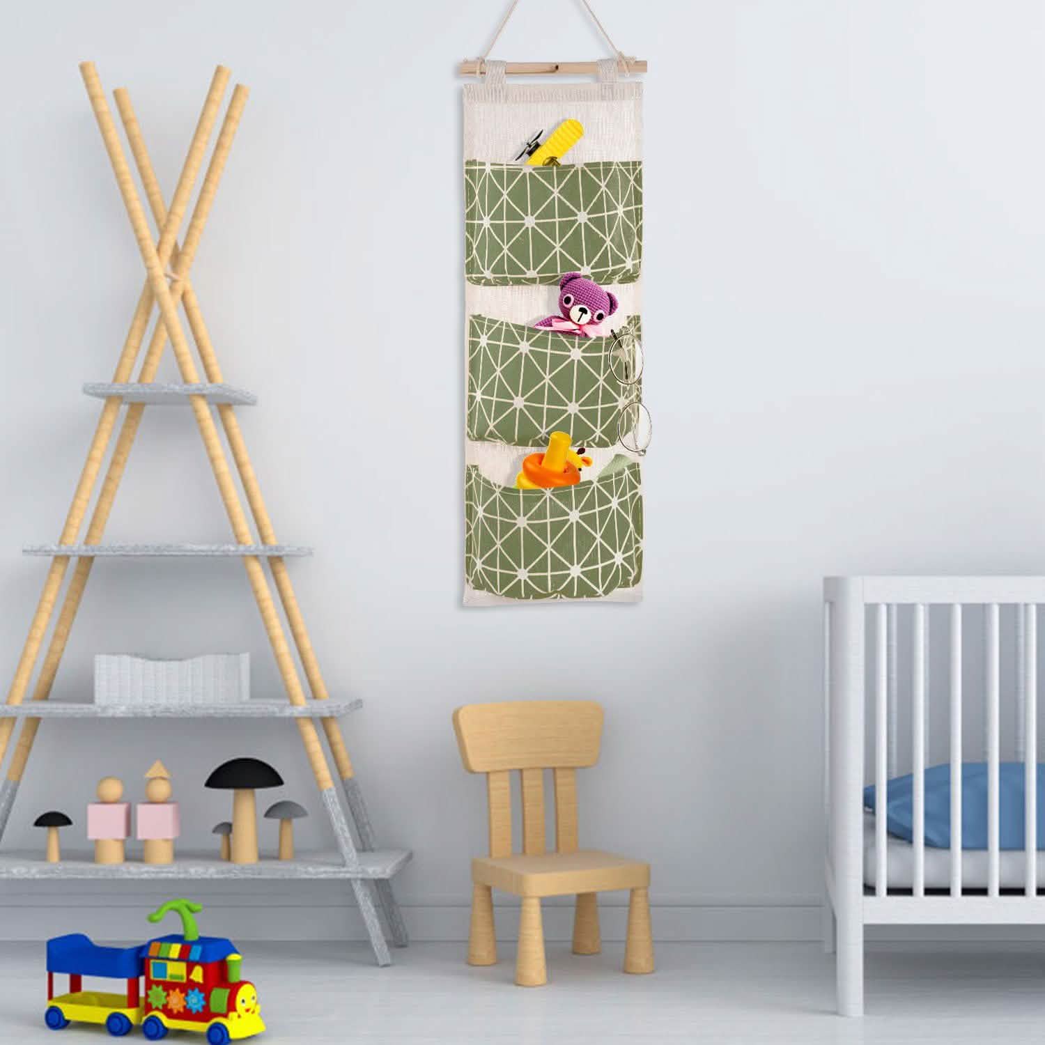 Wall Mounted Storage Bag Door Closet Storage & Organization - Tophatter Daily Deals