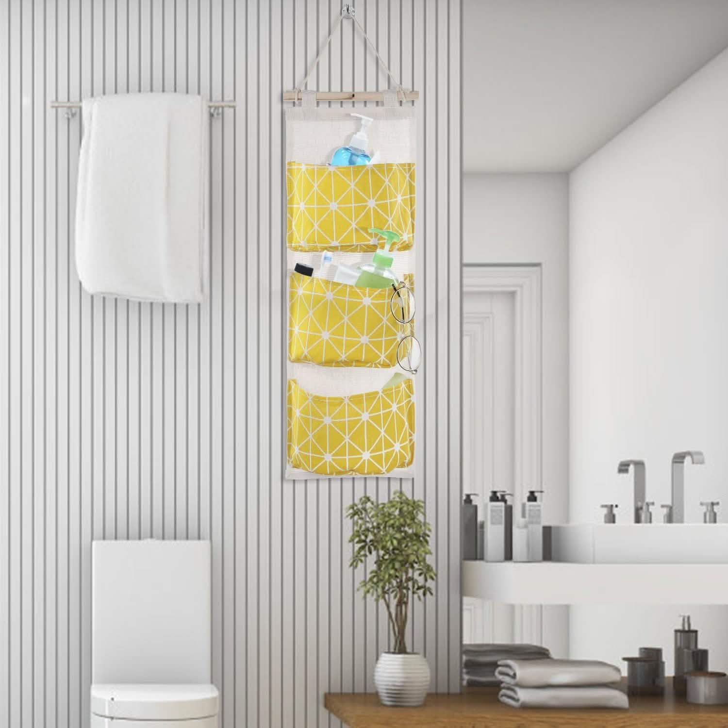 Wall Mounted Storage Bag Door Closet Storage & Organization - Tophatter Daily Deals