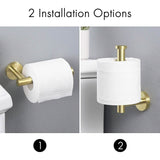 Wall Mounted Toilet Paper Holder Bath - Tophatter Daily Deals
