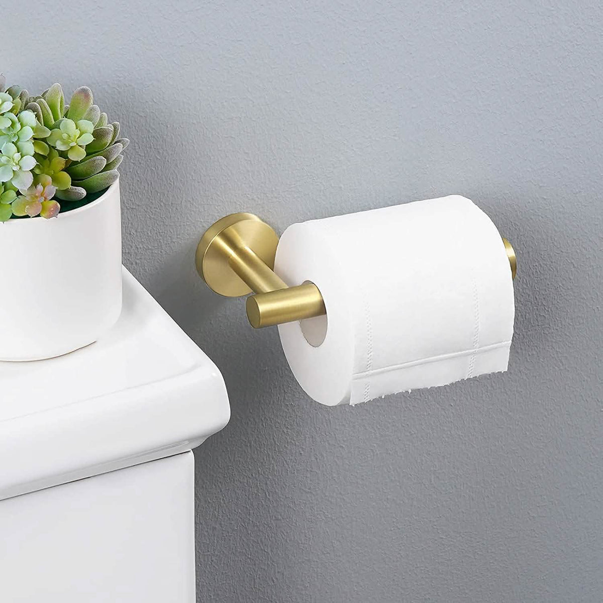 Wall Mounted Toilet Paper Holder Bath - Tophatter Daily Deals