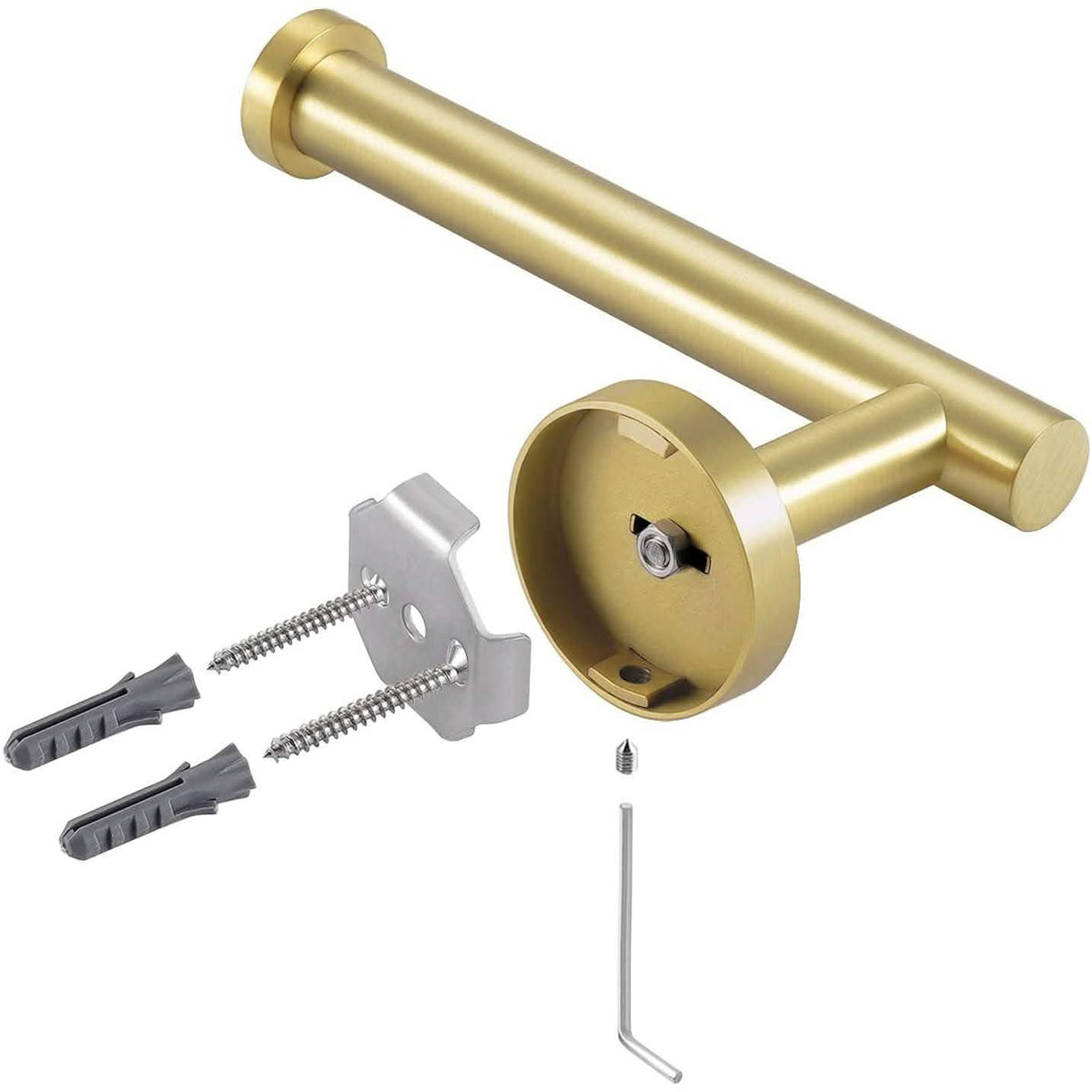 Wall Mounted Toilet Paper Holder Bath - Tophatter Daily Deals