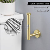 Wall Mounted Toilet Paper Holder Bath - Tophatter Daily Deals