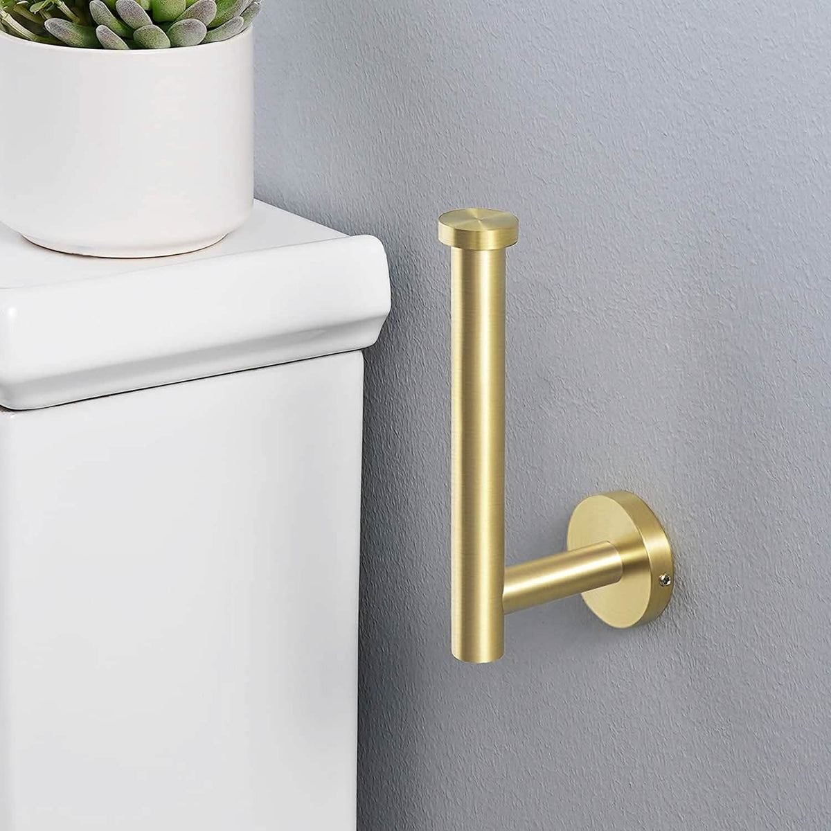 Wall Mounted Toilet Paper Holder Bath - Tophatter Daily Deals