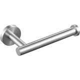 Wall Mounted Toilet Paper Holder Gray 1-Piece Bath - Tophatter Daily Deals