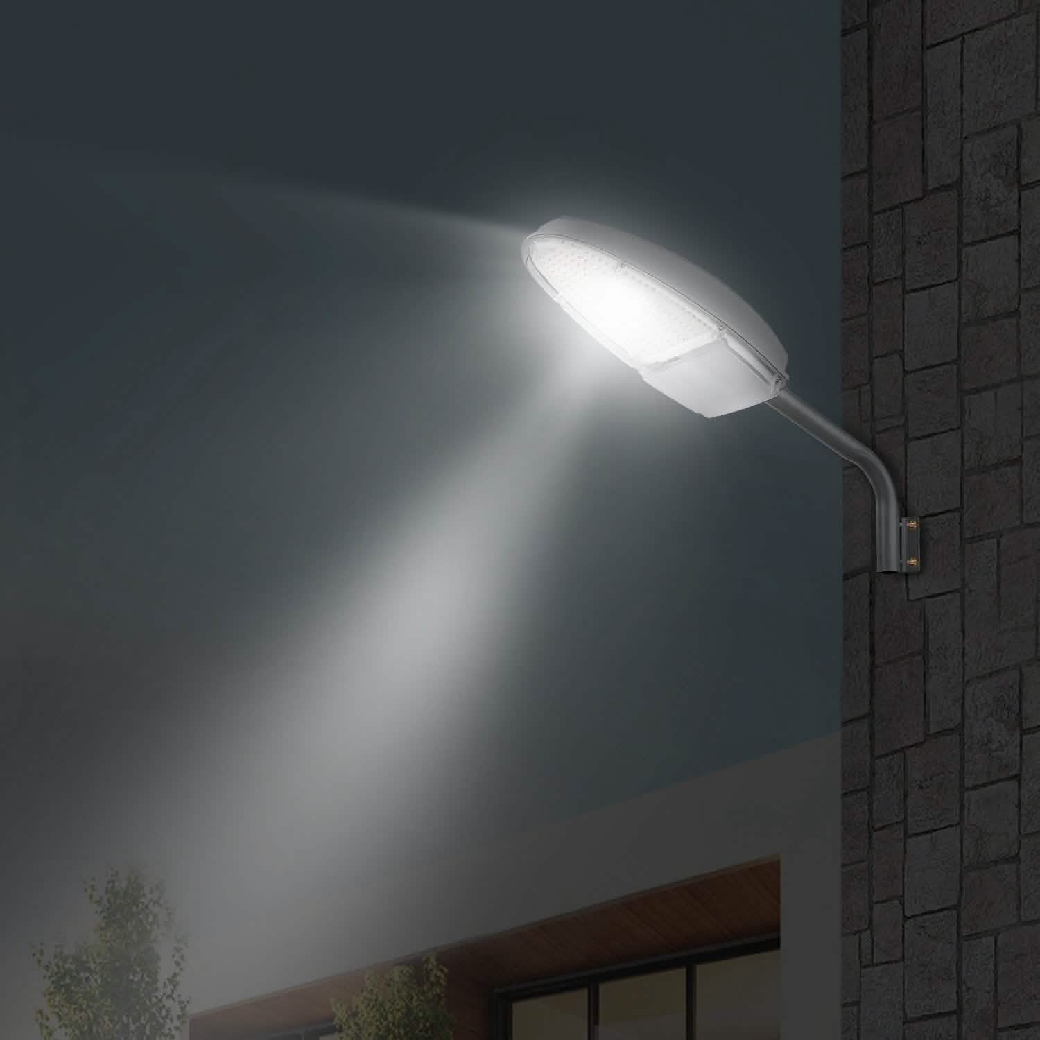 Wall Pack LED Lights 144LEDs Photocell Sensor Street Lamp IP65 Waterproof Outdoor Lighting - Tophatter Daily Deals